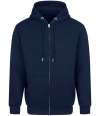 AM102 Anthem Unisex Studio Full Zip Hoodie Navy colour image